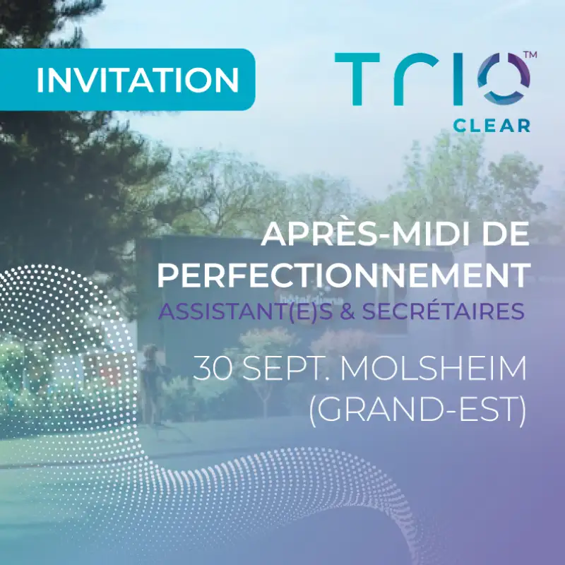 Journée formation TrioClear<sup>®</sup> Molsheim